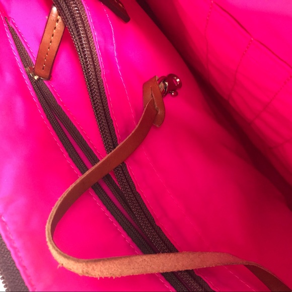 Dooney & Bourke Nylon Yellow Shoulder Bag Large - Picture 9 of 16